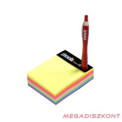   Öntapadós jegyzettömb STICK'N Magic Cube 101x76mm 7 színű neon mix 280 lap