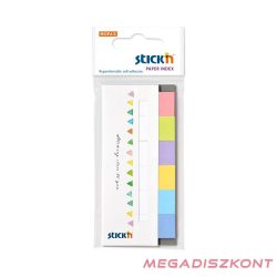   Öntapadó oldaljelölő STICK'N papír 45x15mm cukorka mix 7x30 lap