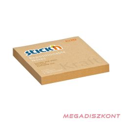   Öntapadós jegyzettömb STICK'N kraft notes 76x76mm natúr barna 100 lap