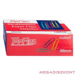 Gemkapocs TOPFIRS M50mm színes 100 darabos