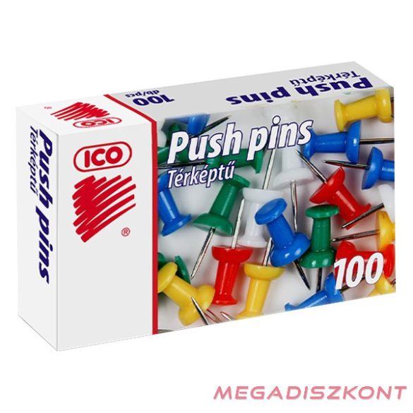 Táblatű ICO színes 100 darabos