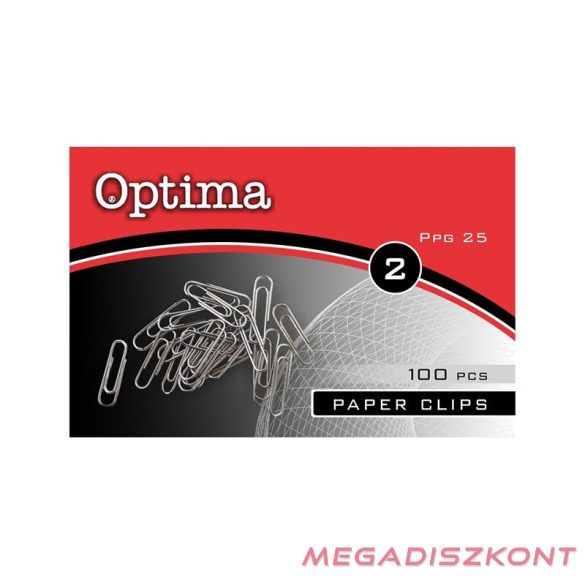 Gemkapocs OPTIMA 25mm 100 darabos