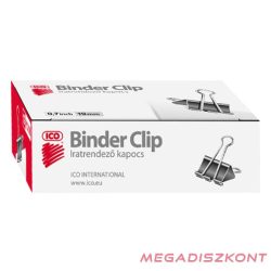 Binder csipesz ICO 19mm 12 darabos