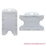 Azonosítókártya tartó Proximity fekvő 85x54mm opál 2 kártyás
