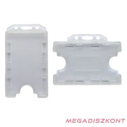   Azonosítókártya tartó Proximity fekvő 85x54mm opál 2 kártyás