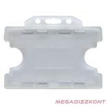 Azonosítókártya tartó Proximity fekvő 85x54mm opál 2 kártyás