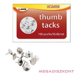 Rajzszeg nikkel 100 darabos