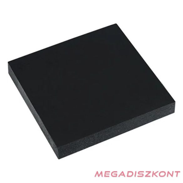 Öntapadós jegyzettömb EAGLE 75x75mm fekete 100 lap