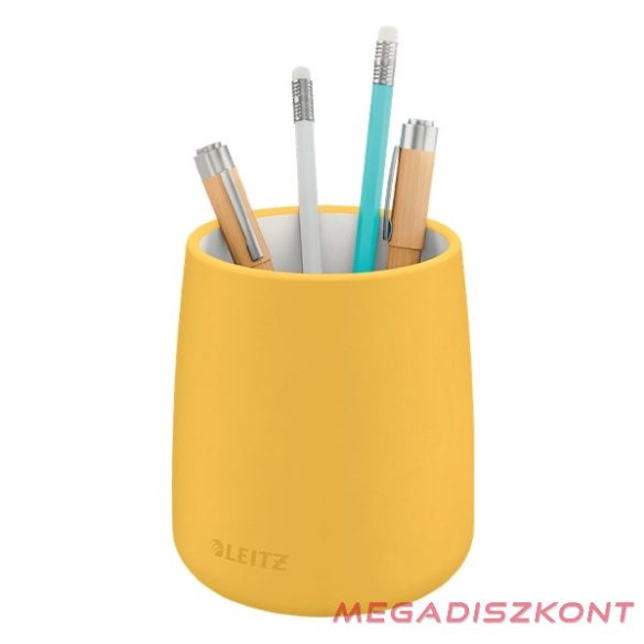 Írószertartó kerámia LEITZ Cosy meleg sárga