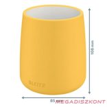 Írószertartó kerámia LEITZ Cosy meleg sárga