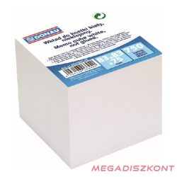 Kockatömb fehér DONAU 8,3x8,3 cm nem ragasztott