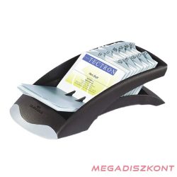 Névjegytartó DURABLE fekvő A-Z 200 darabos fekete