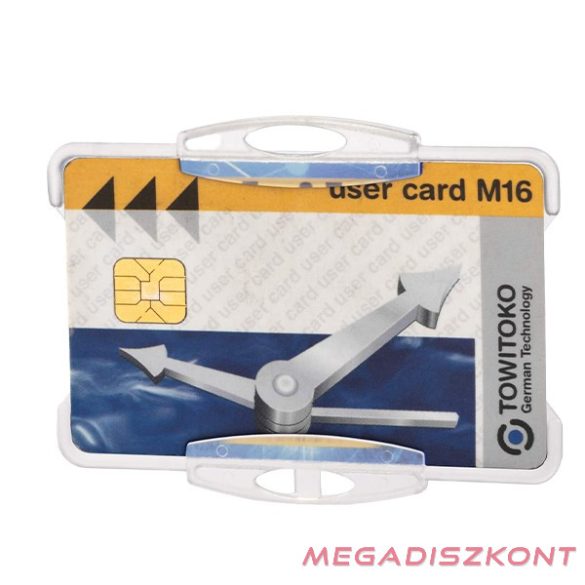 Azonosítókártya tartó DURABLE 1 kártyához átlátszó