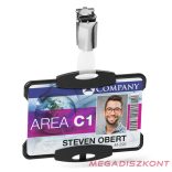 Azonosítókártya tartó DURABLE Eco 1 kártyához fekete