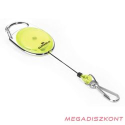   Azonosítókártya tartó DURABLE Style karabineres kihúzható sárga