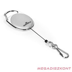   Azonosítókártya tartó DURABLE Style karabineres kihúzható szürke