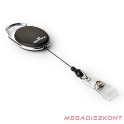   Azonosítókártya tartó DURABLE Style patentos kihúzható fekete