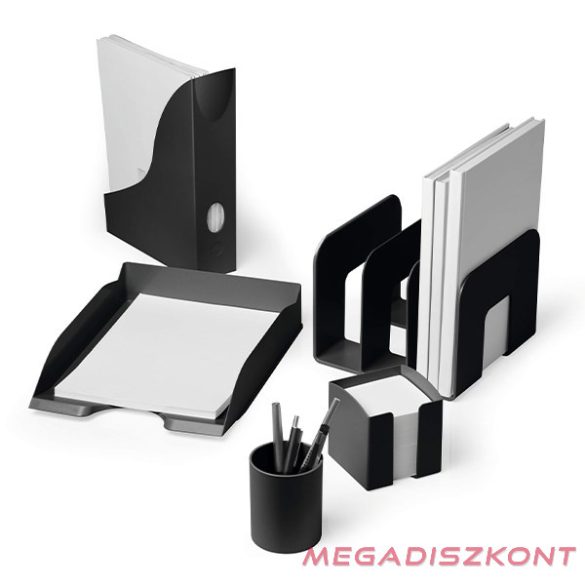 Írószertartó DURABLE Eco műanyag fekete