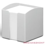 Kockatömbtartó DURABLE Eco műanyag 10x10 cm töltött szürke