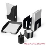 Kockatömbtartó DURABLE Eco műanyag 10x10 cm töltött fekete