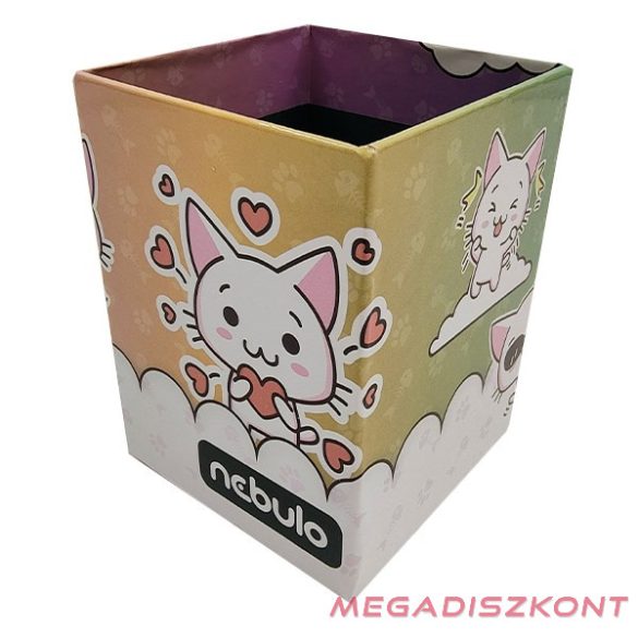 Írószertartó NEBULO Cicás