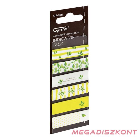 Oldaljelölő GRAND GR-206L leaf 6x20 lap