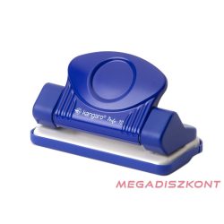 Lyukasztó KANGARO Perfo-10 2 lyukú fém 10 lap kék