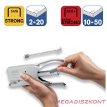 Tűzőgép RAPID K1 Classic fém kézi 50 lap 24/8 króm