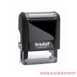   Bélyegző TRODAT Printy 4.0 4911 eco-fekete ház fekete párna