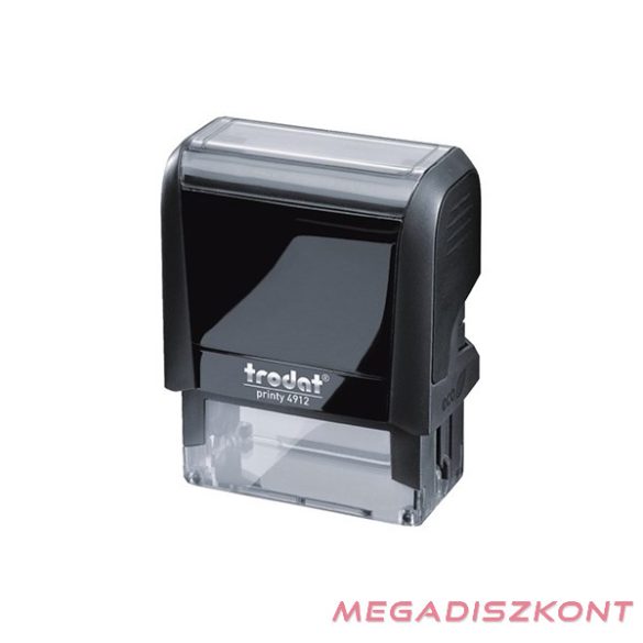 Bélyegző TRODAT Printy 4.0 4912 eco-fekete ház fekete párna