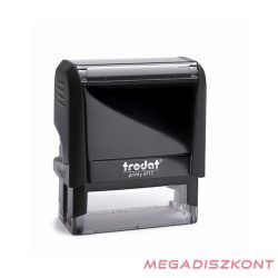   Bélyegző TRODAT Printy 4.0 4913 eco-fekete ház fekete párna