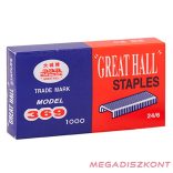 Tűzőkapocs 24/6 1000 darabos