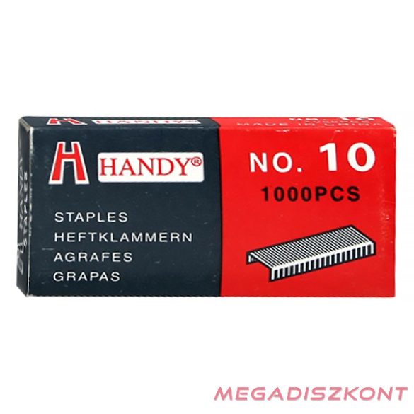 Tűzőkapocs No.10 1000 darabos