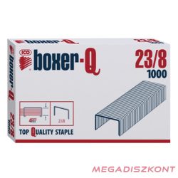 Tűzőkapocs BOXER Q 23/8 1000 darabos