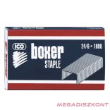 Tűzőkapocs BOXER 24/6 1000 darabos