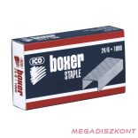 Tűzőkapocs BOXER 24/6 1000 darabos