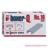 Tűzőkapocs BOXER Q No.10 1000 darabos