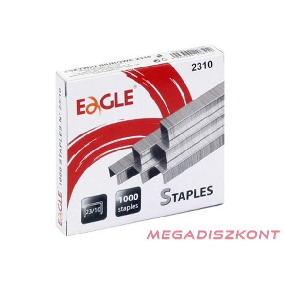 Tűzőkapocs EAGLE 23/10 1000 darabos