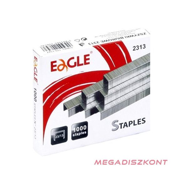 Tűzőkapocs EAGLE 23/13 1000 darabos
