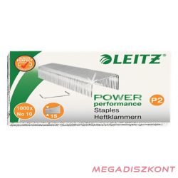 Tűzőkapocs LEITZ P2 No.10 1000 darabos