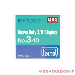 Tűzőkapocs MAX 24/10 5000 darabos