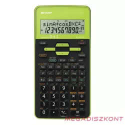   Számológép tudományos SHARP EL-531THGR 272 funkciós 2 soros 12 digit zöld