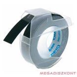 Feliratozó szalag DYMO 3D kézi betűnyomógéphez 9mm x 3m fekete