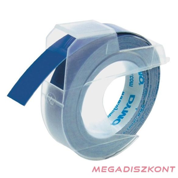 Feliratozó szalag DYMO 3D kézi betűnyomógéphez 9mm x 3m kék