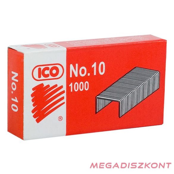 Tűzőkapocs ICO No.10 1000 darabos