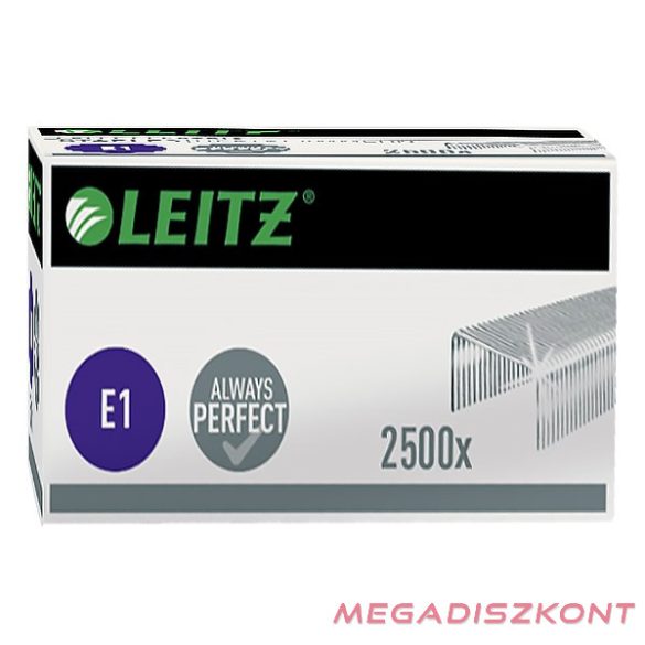 Tűzőkapocs LEITZ E1 No.10 elektromos 2500 darabos