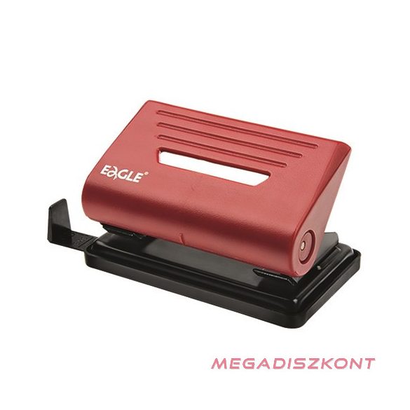 Lyukasztó EAGLE 837S 2 lyukú fém 12 lap piros