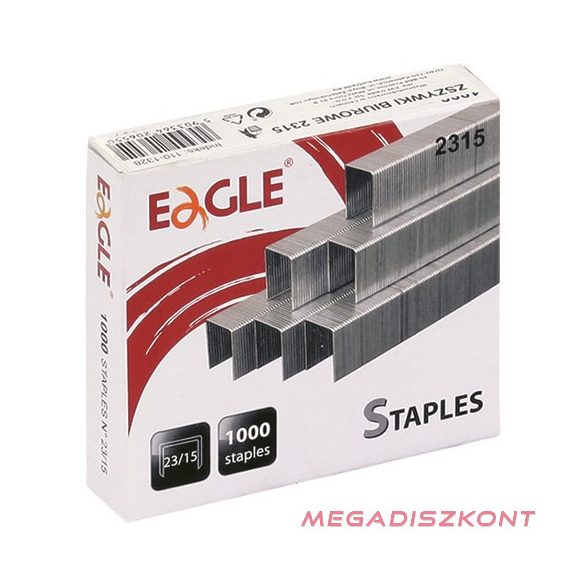 Tűzőkapocs EAGLE 23/15 1000 darabos