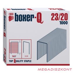Tűzőkapocs BOXER-Q 23/20 1000 darabos