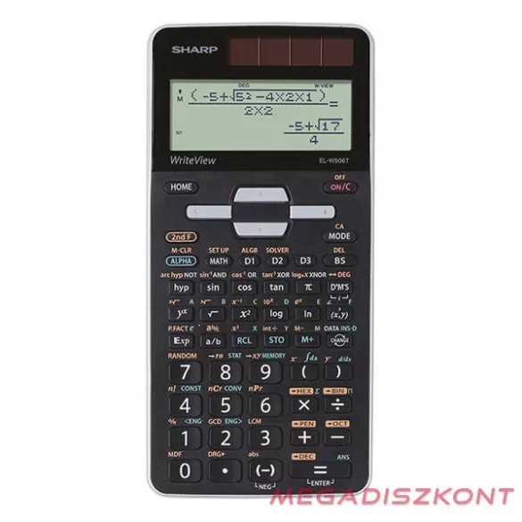 Számológép tudományos SHARP ELW506TGY 640 funkciós 16 digit